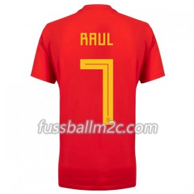 Fußballtrikots Spanien Raul 7 Heim Trikotsatz WM 2018